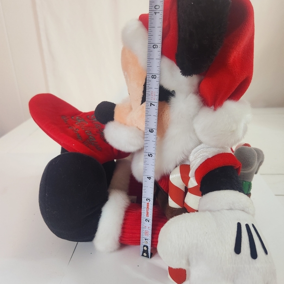 Walt Disney World Mickey Mouse Santa App 17 inches tall - Picture 7 of 11